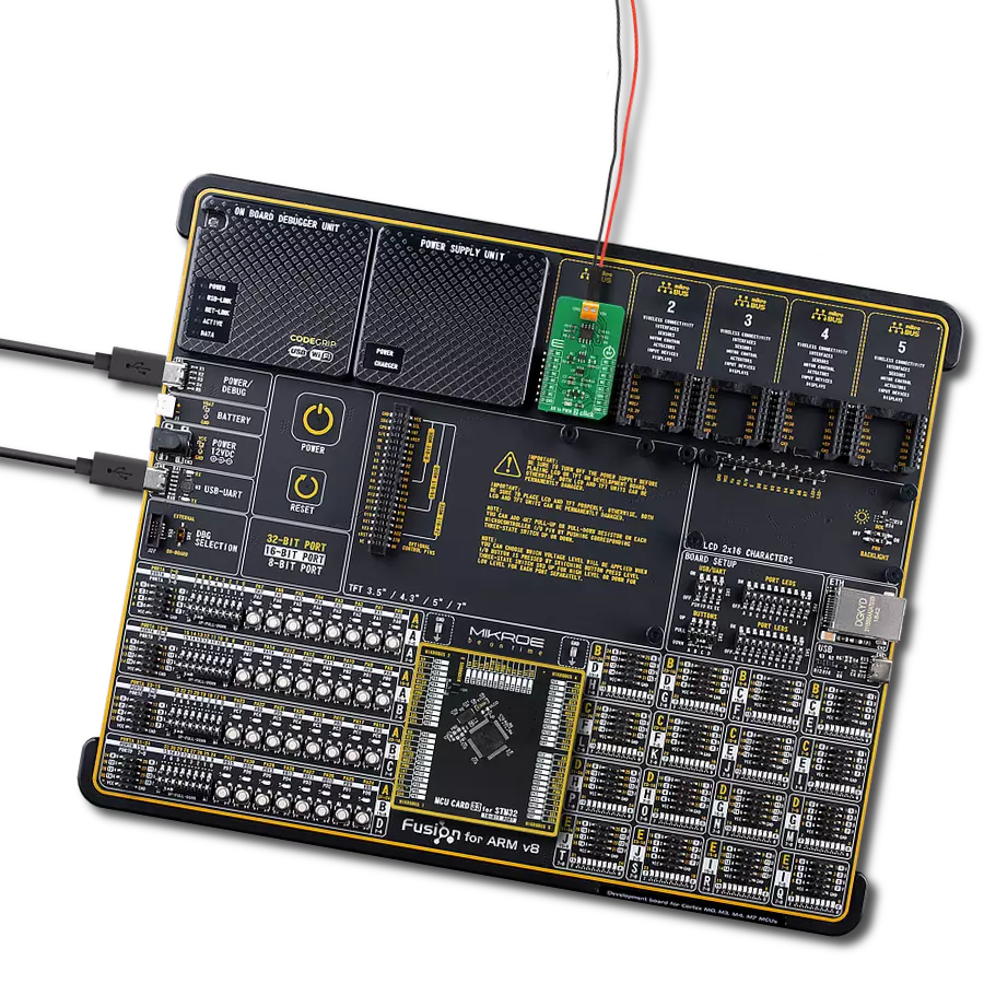 AN to PWM 2 Click with Fusion for ARM v8
