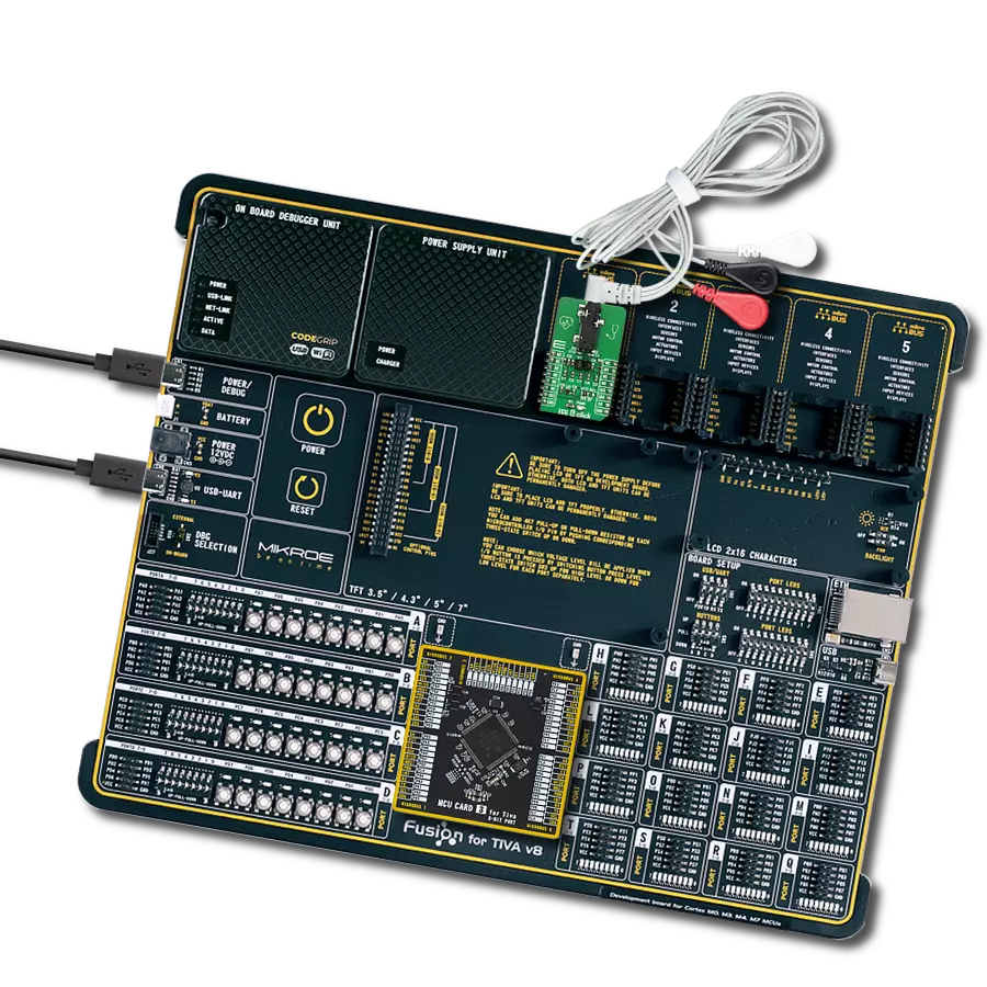 ECG 6 Click with Fusion for Tiva v8