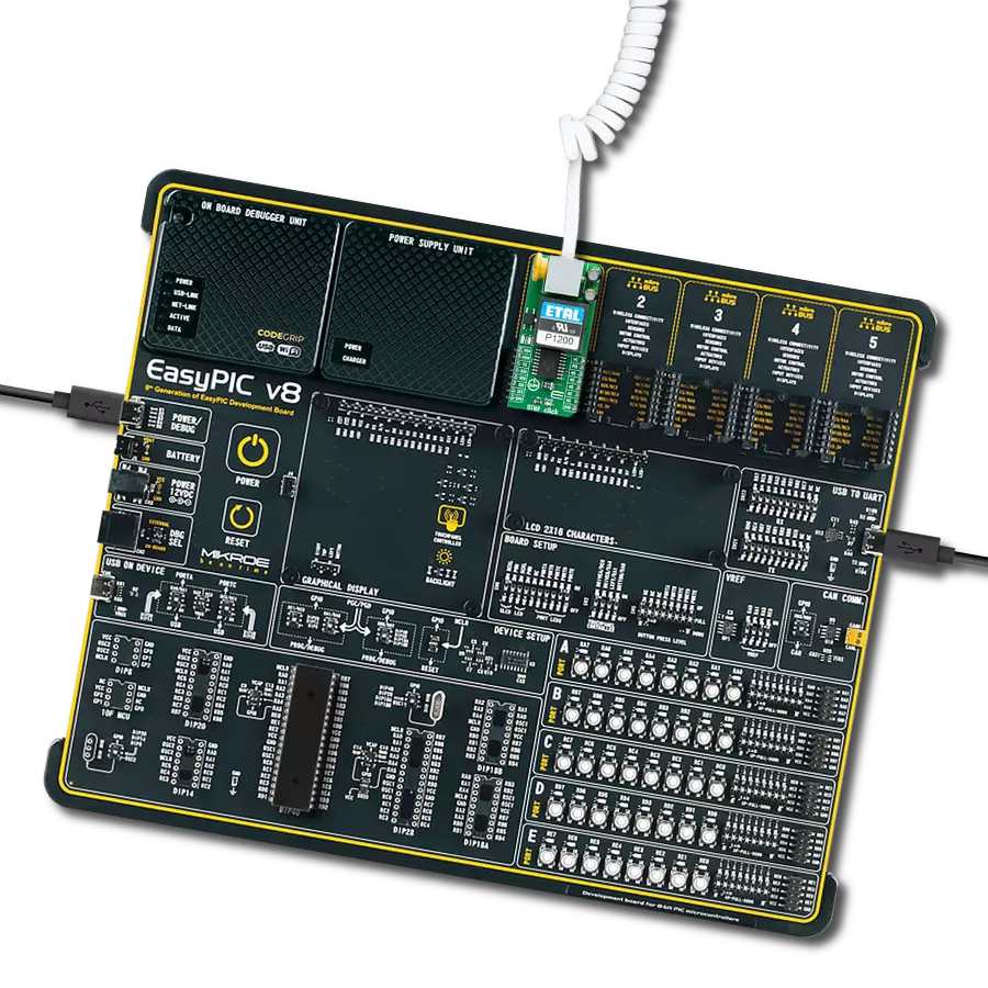 Create a a reliable platform for encoding, decoding, and transmitting telephonic signals with CMX865A and PIC18F4585