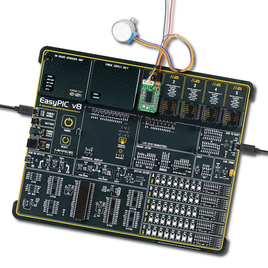 Make controlling a bipolar stepper motor easier and more efficient with A3967 and PIC18F4610