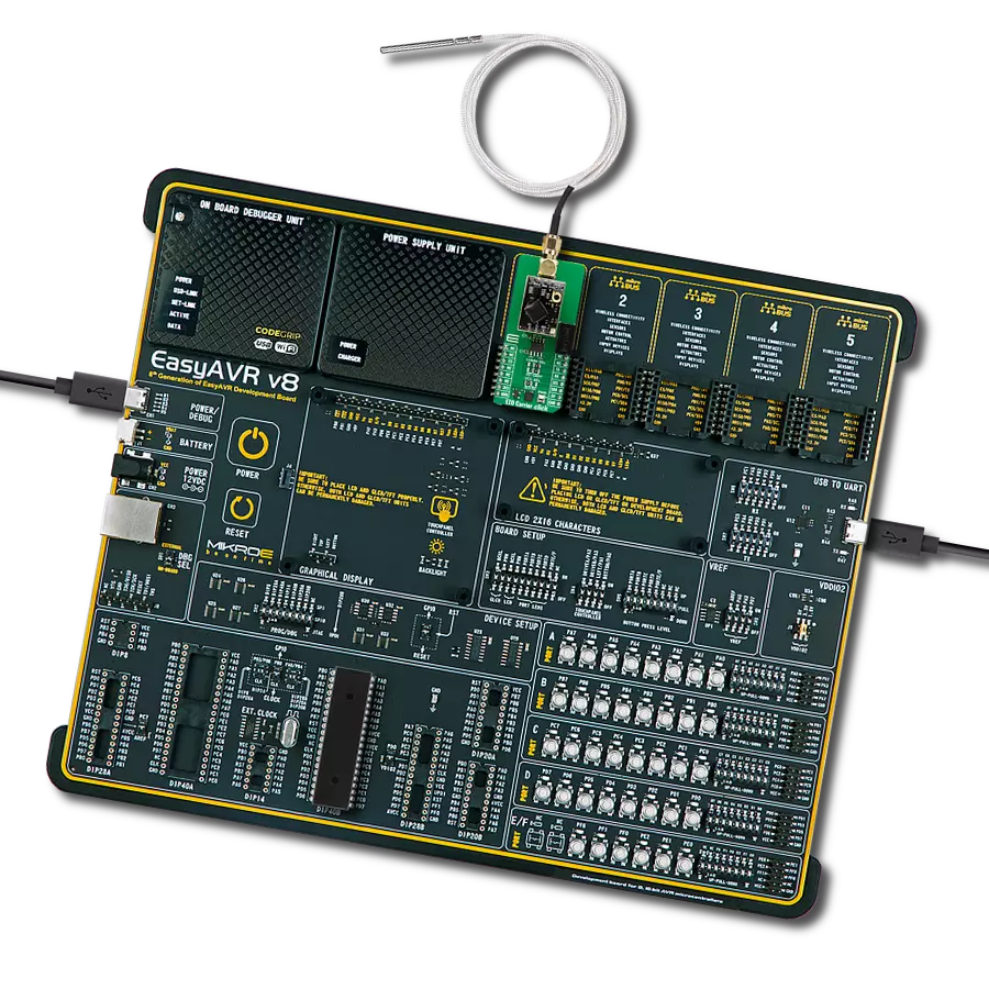 EZO Carrier Click - RTD with EasyAVR v8