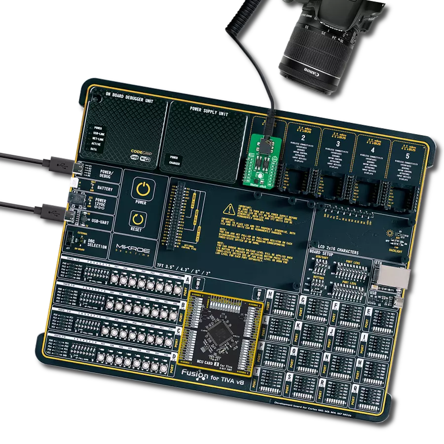 Shutter Click with Fusion for Tiva v8