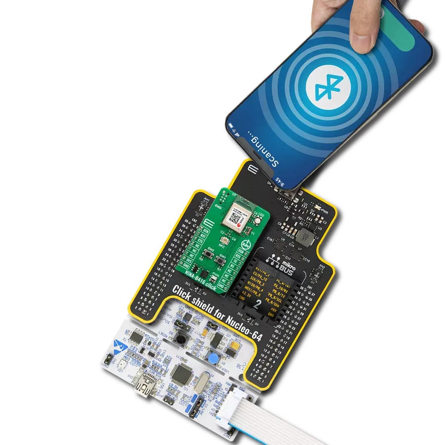 Achieve long-range BLE 5.1 communication with NINA-B416 and STM32F446RE