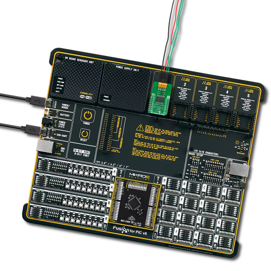 I2C Isolator 4 Click with Fusion for PIC v8