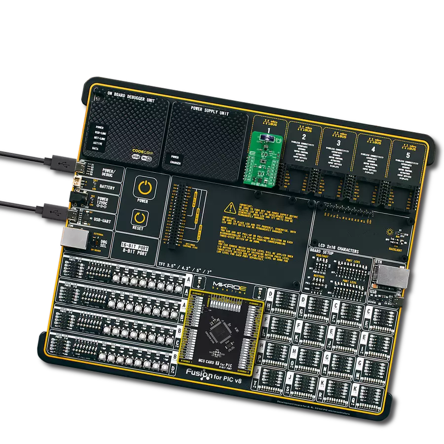 RTC 19 Click with Fusion for PIC v8