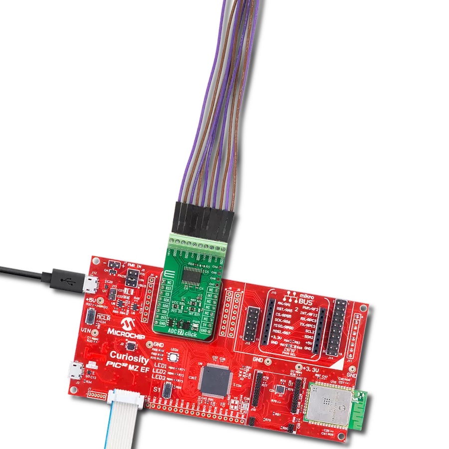 Achieve 16-bit analog signal conversion with MAX1302 and PIC32MZ2048EFM100