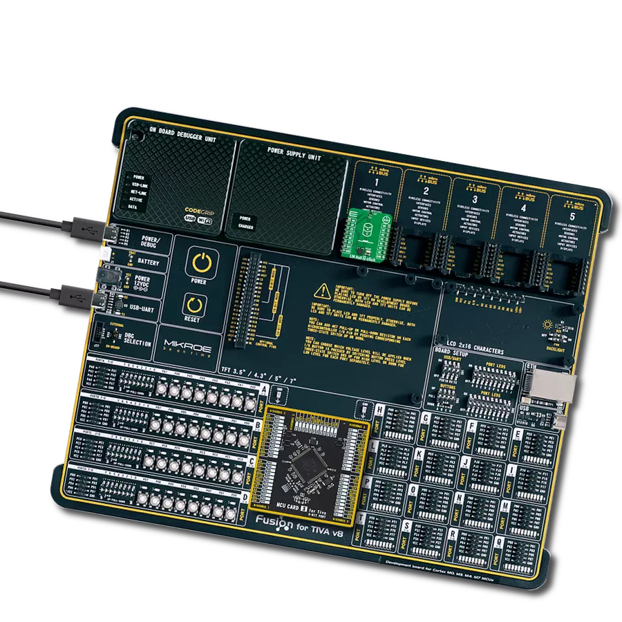 LIN Hall 2 Click with Fusion for Tiva v8