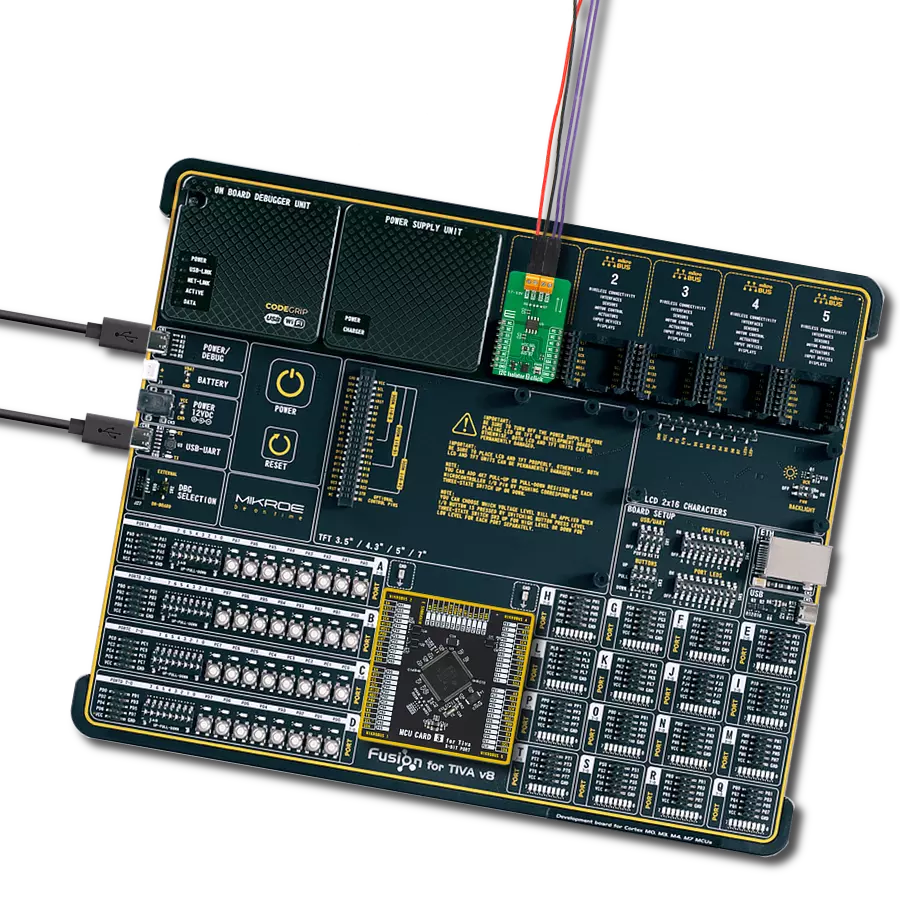 I2C Isolator 7 Click with Fusion for Tiva v8