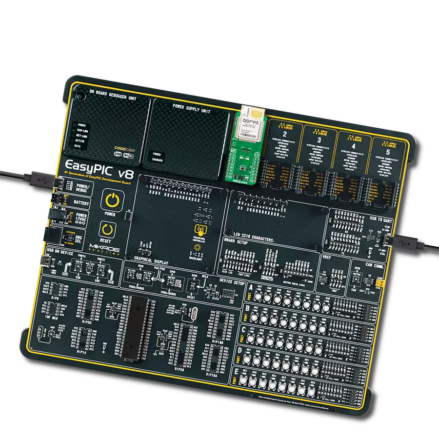 Achieve precise and accurate tracking of the device's location in real-time with DWM3001 and PIC18F46K42