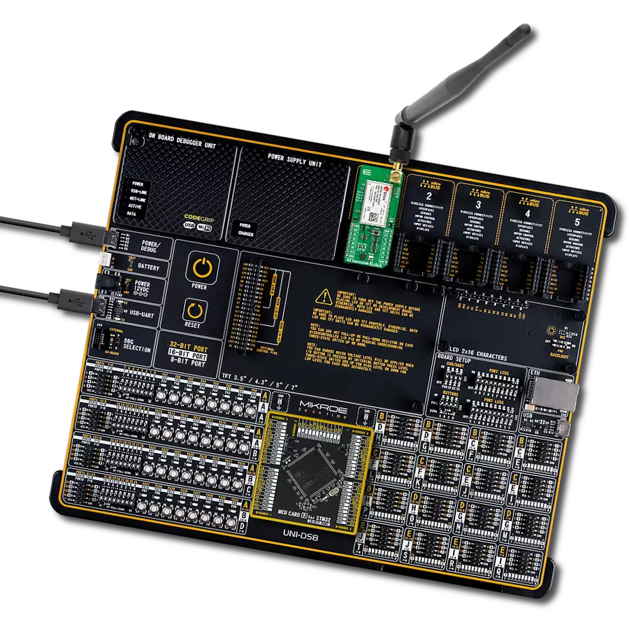 IoT ExpressLink 2 Click with UNI-DS v8