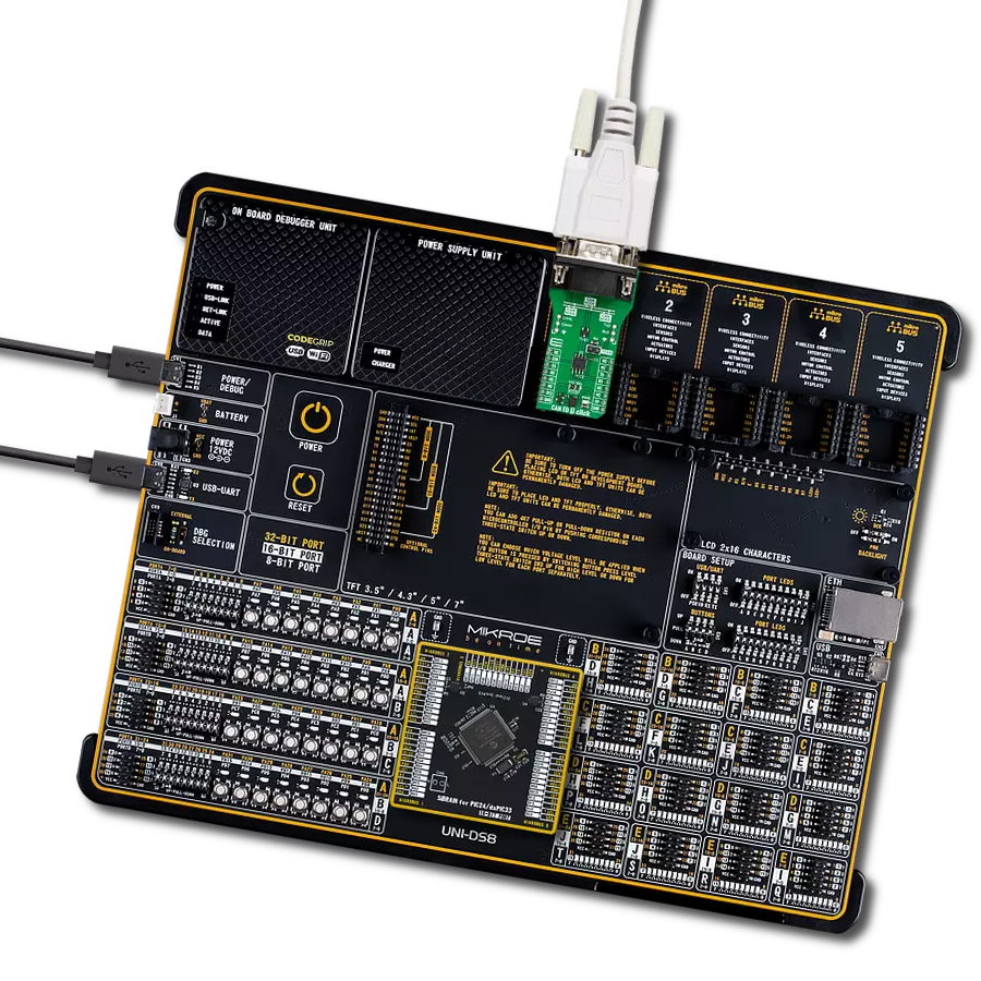 CAN FD 7 Click with UNI-DS v8