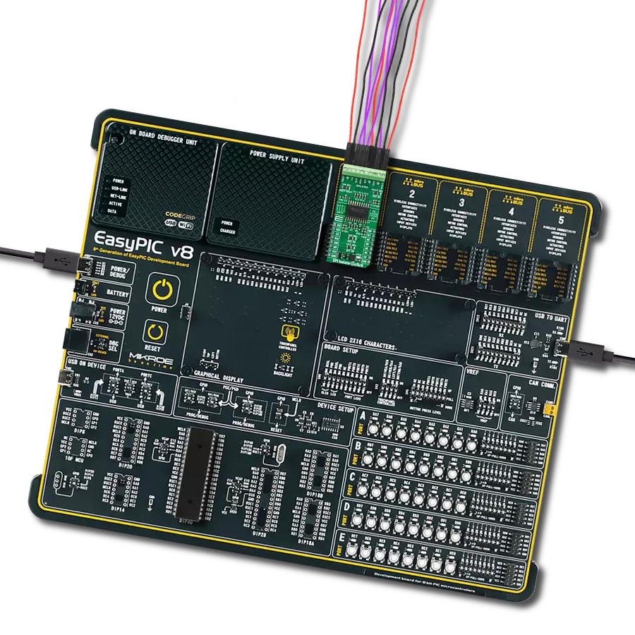 Isolate and fortify SPI data with ISOW7743 and PIC18F4585
