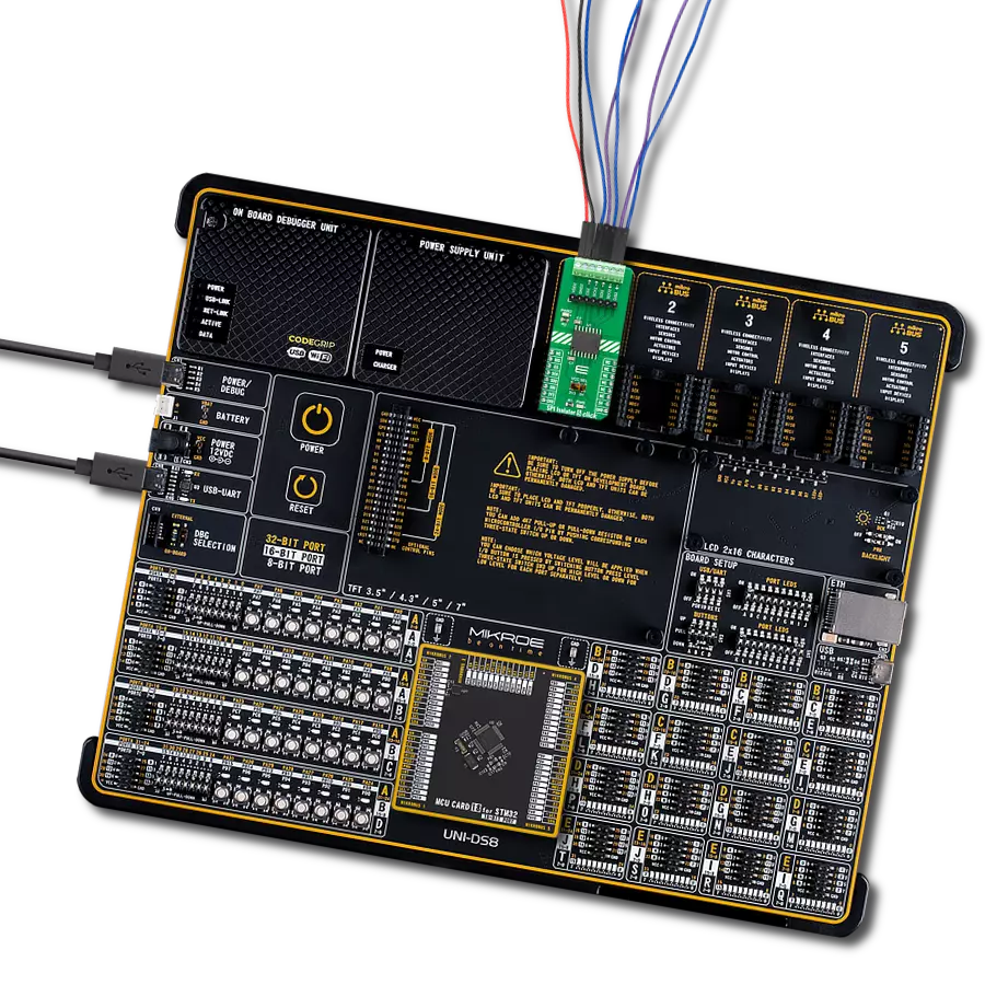 SPI Isolator 5 Click with UNI-DS v8