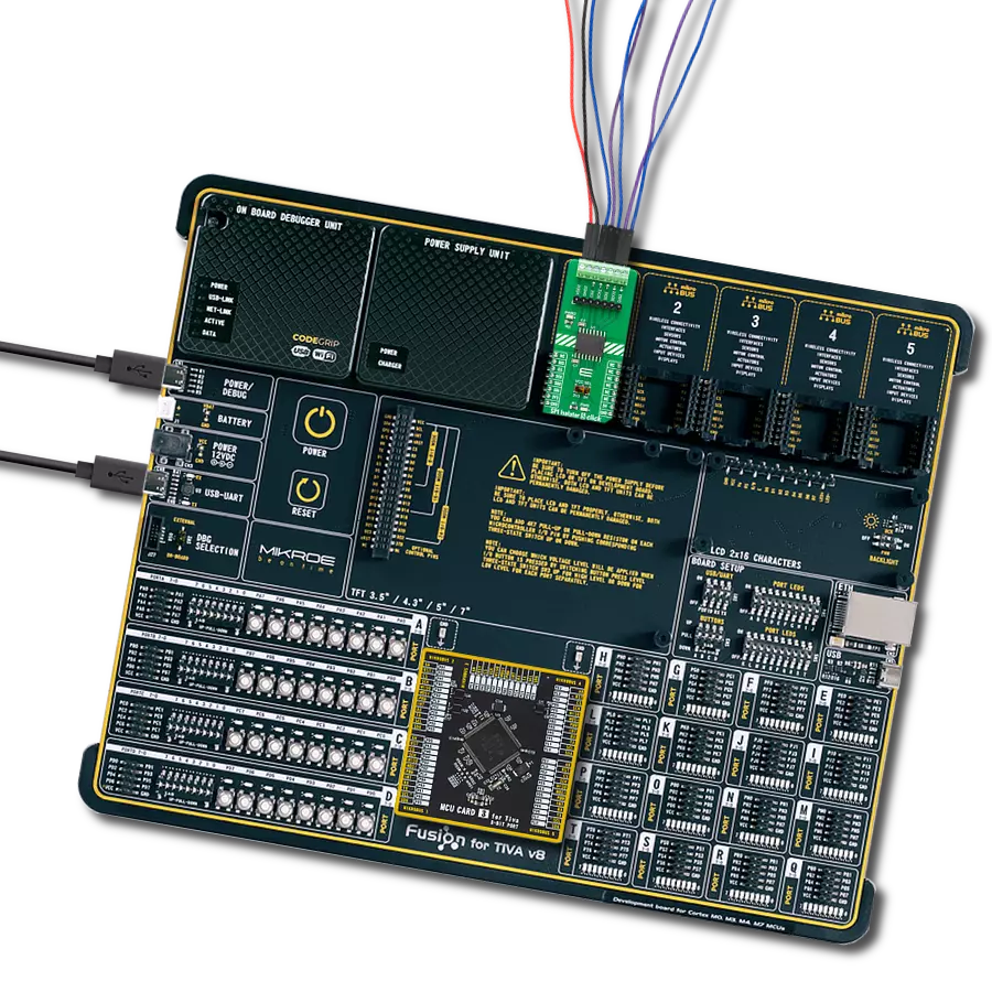 SPI Isolator 5 Click with Fusion for Tiva v8