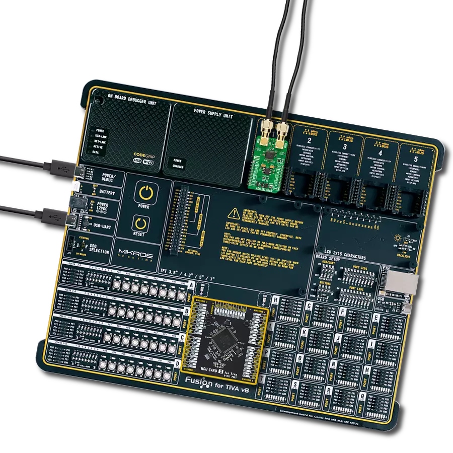 ADC 23 Click with Fusion for Tiva v8