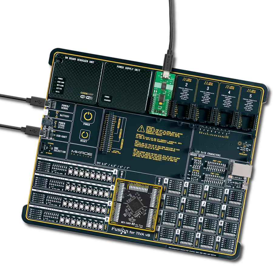 USB UART ISO Click with Fusion for Tiva v8