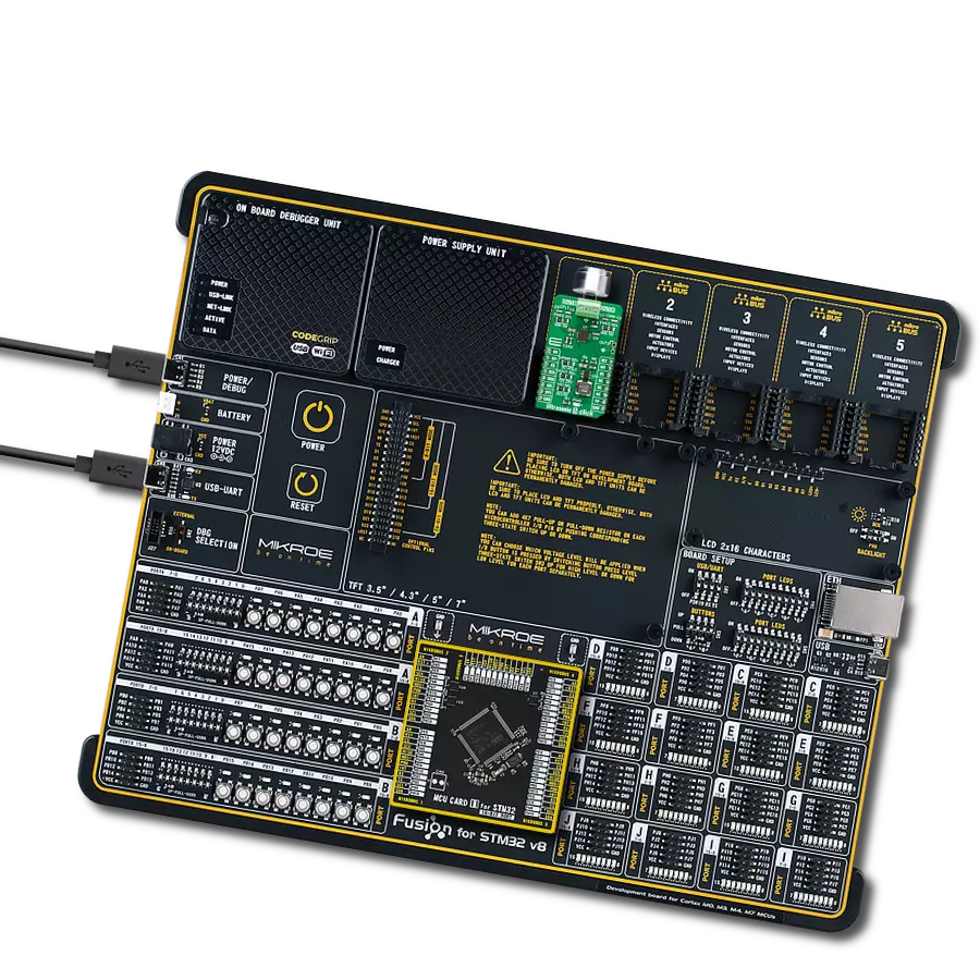 Ultrasonic 5 Click with Fusion for STM32 v8