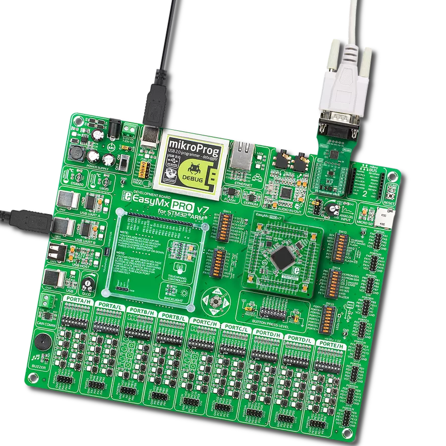 RS Transceiver Click with EasyMx PRO v7 for STM32