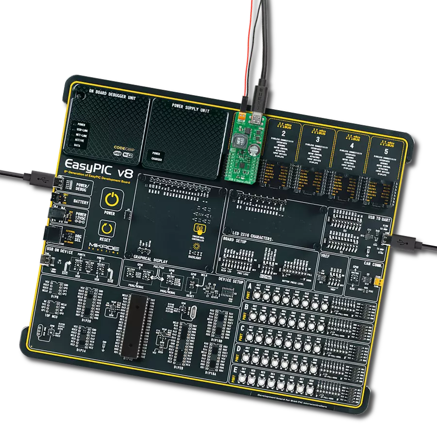 USB-C Source Click with EasyPIC v8