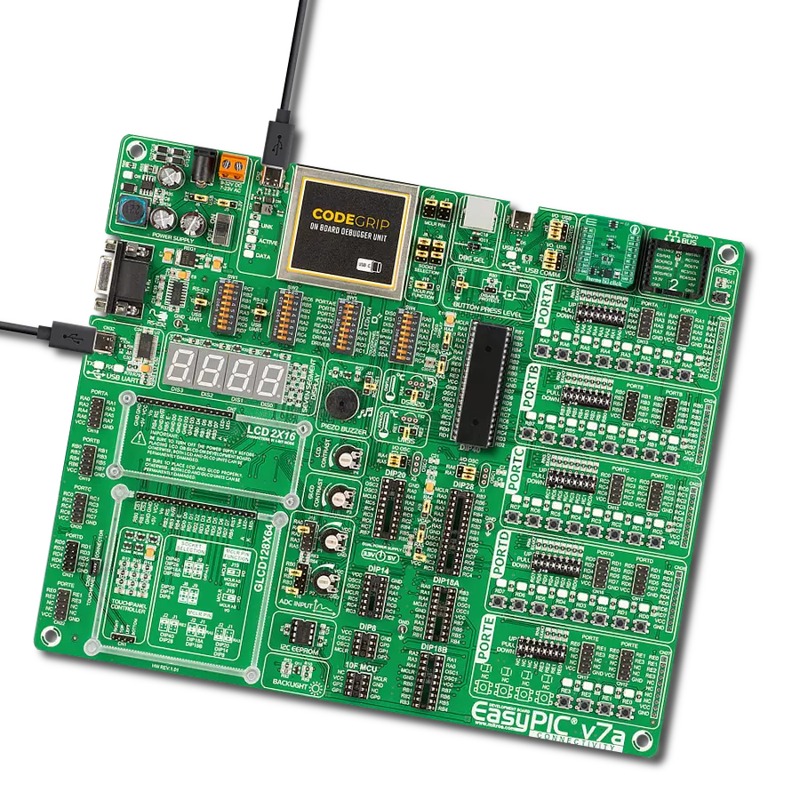 Thermo 29 Click with EasyPIC v7a