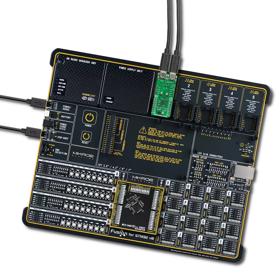 USB-C Power Click with Fusion for STM32 v8
