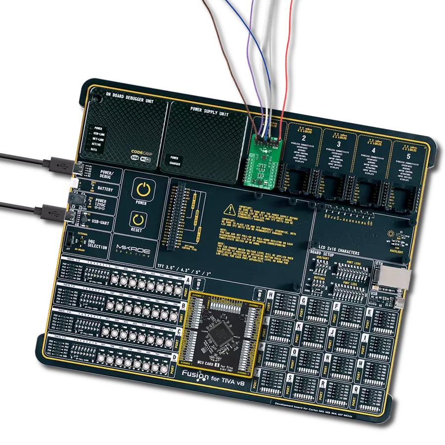 LED Driver 19 Click with Fusion for Tiva v8