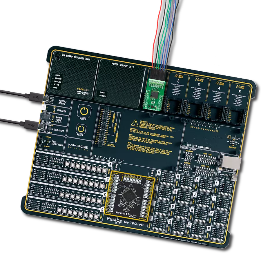 I2C Isolator 5 Click with Fusion for Tiva v8