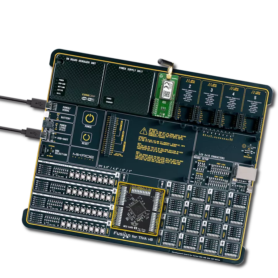M-BUS RF 4 Click with Fusion for Tiva v8