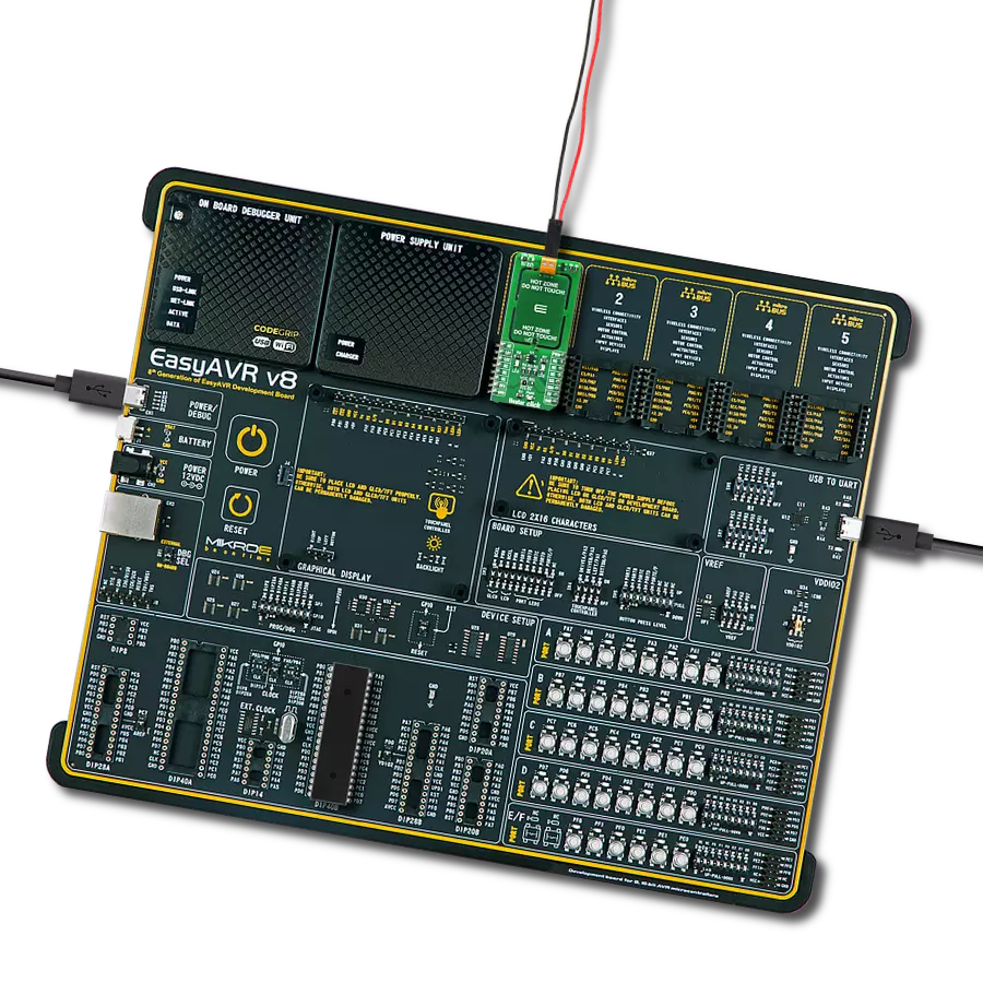 Heater Click with EasyAVR v8