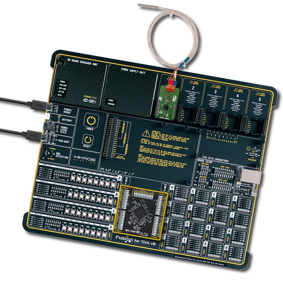 RTD Click with Fusion for Tiva v8