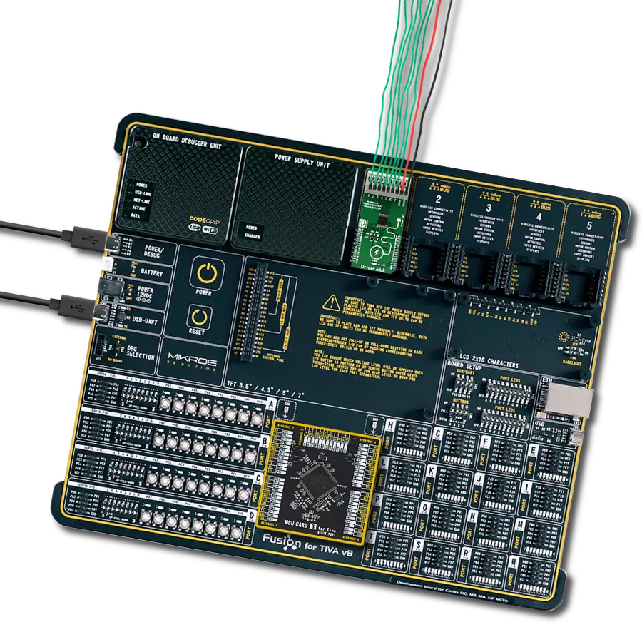 Driver Click with Fusion for Tiva v8