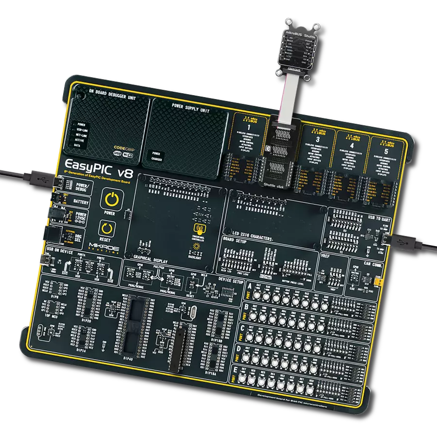 Achieve seamless integration and unleash limitless creativity with our Shuttle board and PIC18F27K40