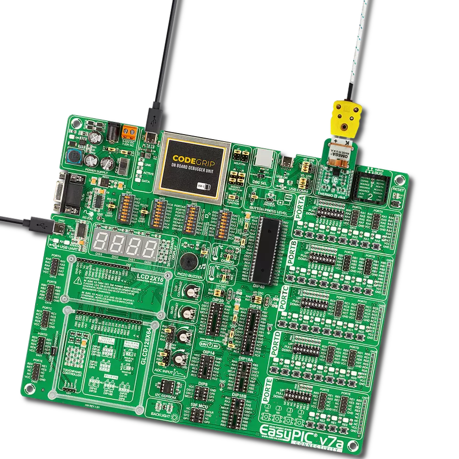 Thermo K Click with EasyPIC v7a