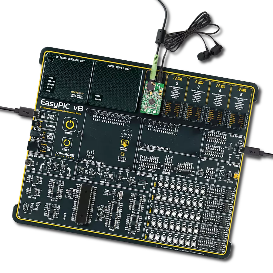 Experience sound like never before with VS1053 and PIC18LF45K22