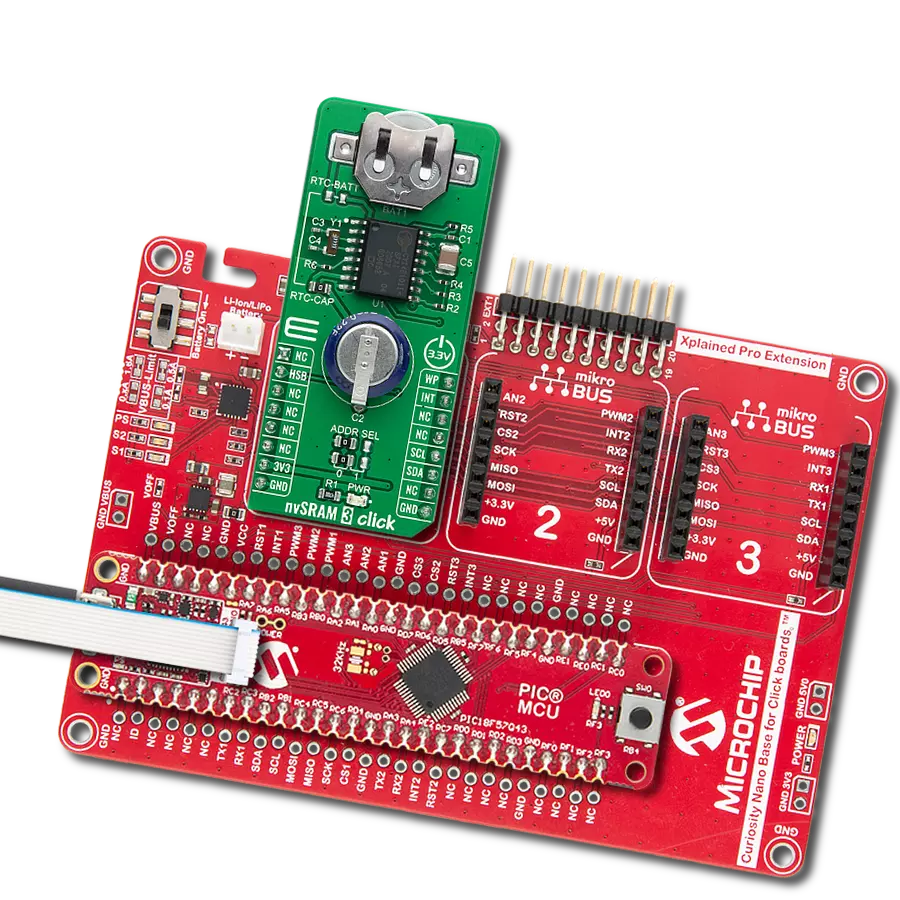 Say goodbye to data loss worries with CY14B101I and PIC18F57Q43