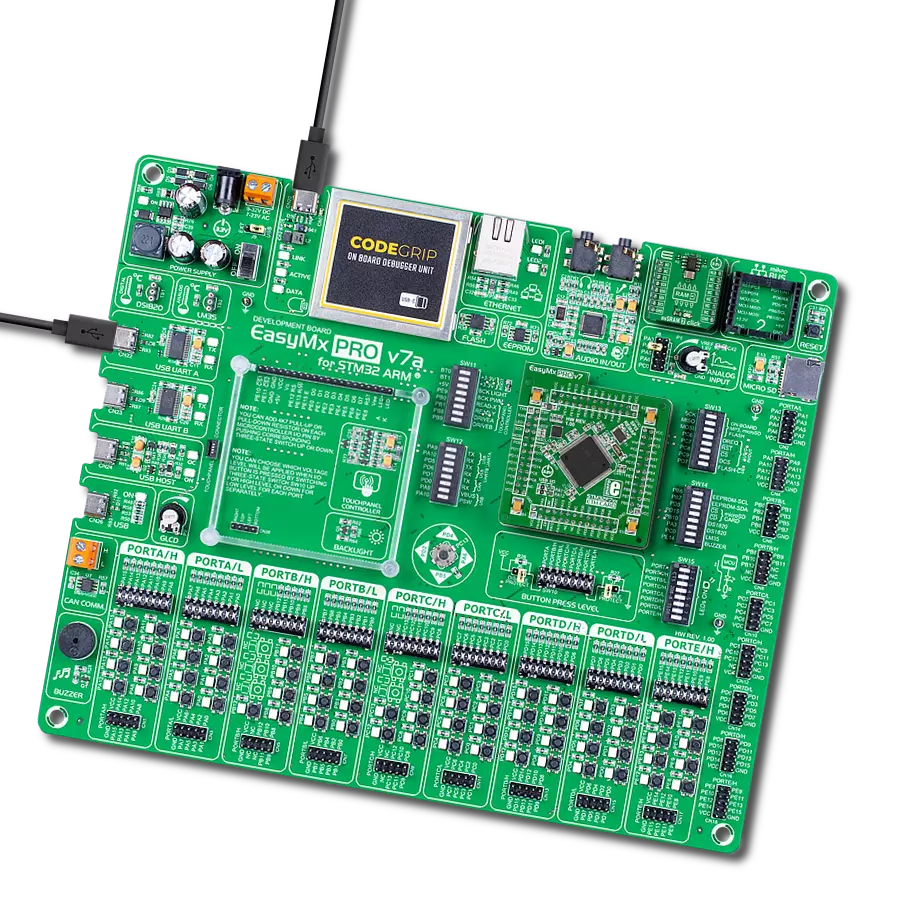 nvSRAM 2 Click with EasyMx PRO v7a for STM32