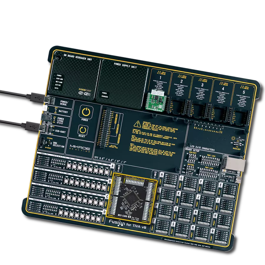 EERAM 3.3V Click with Fusion for Tiva v8
