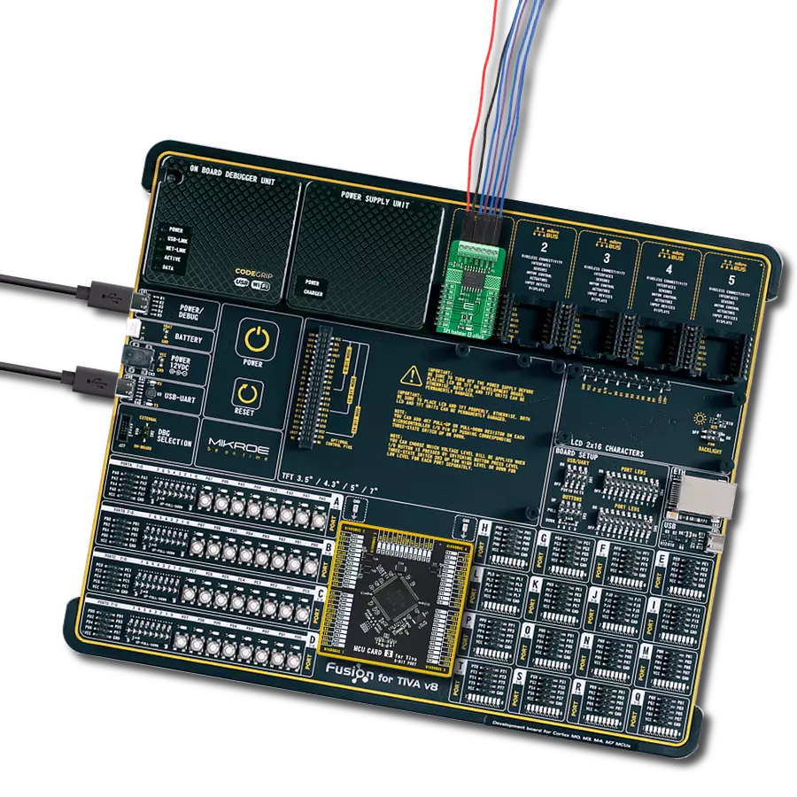 SPI Isolator 4 Click with Fusion for Tiva v8