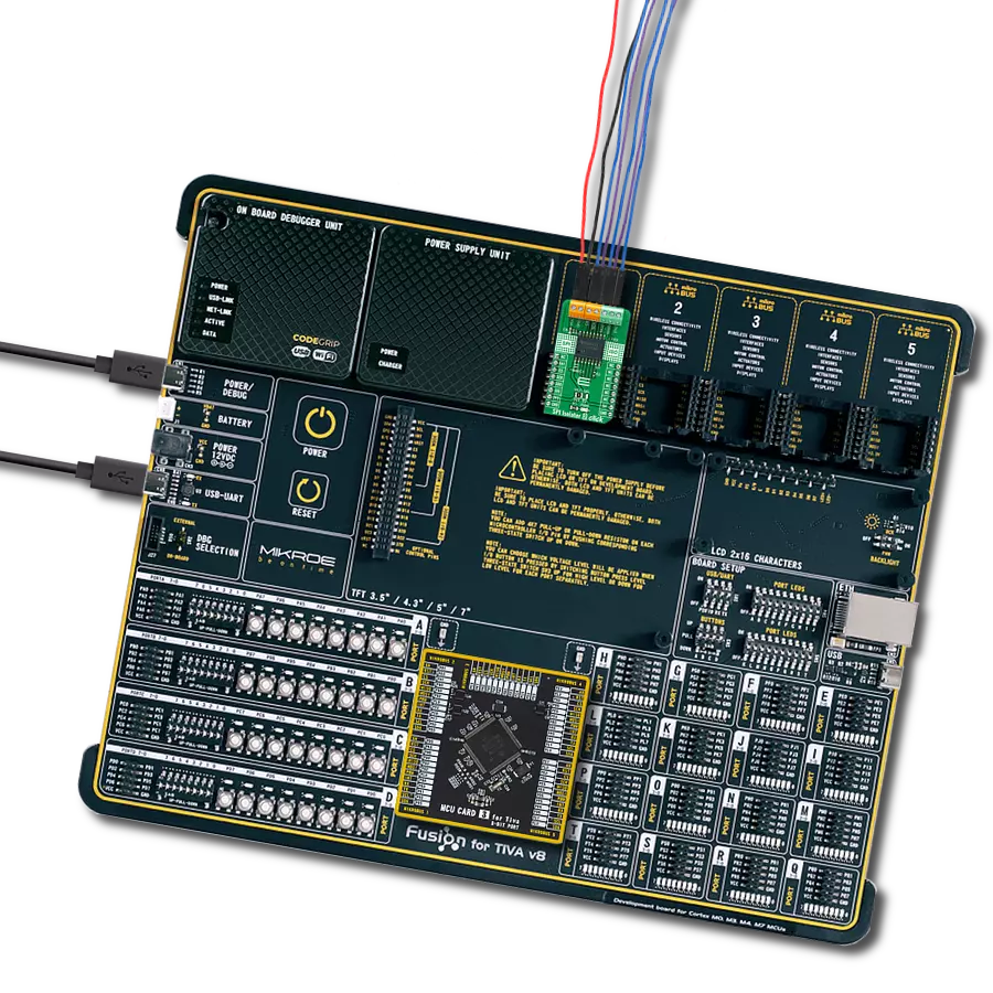 SPI Isolator 2 Click with Fusion for Tiva v8