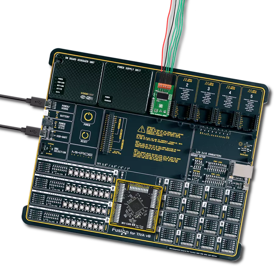 SPI Isolator Click with Fusion for Tiva v8