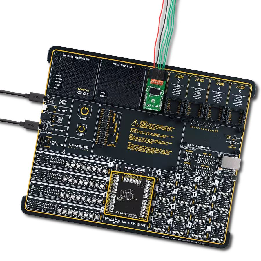 SPI Isolator Click with Fusion for STM32 v8