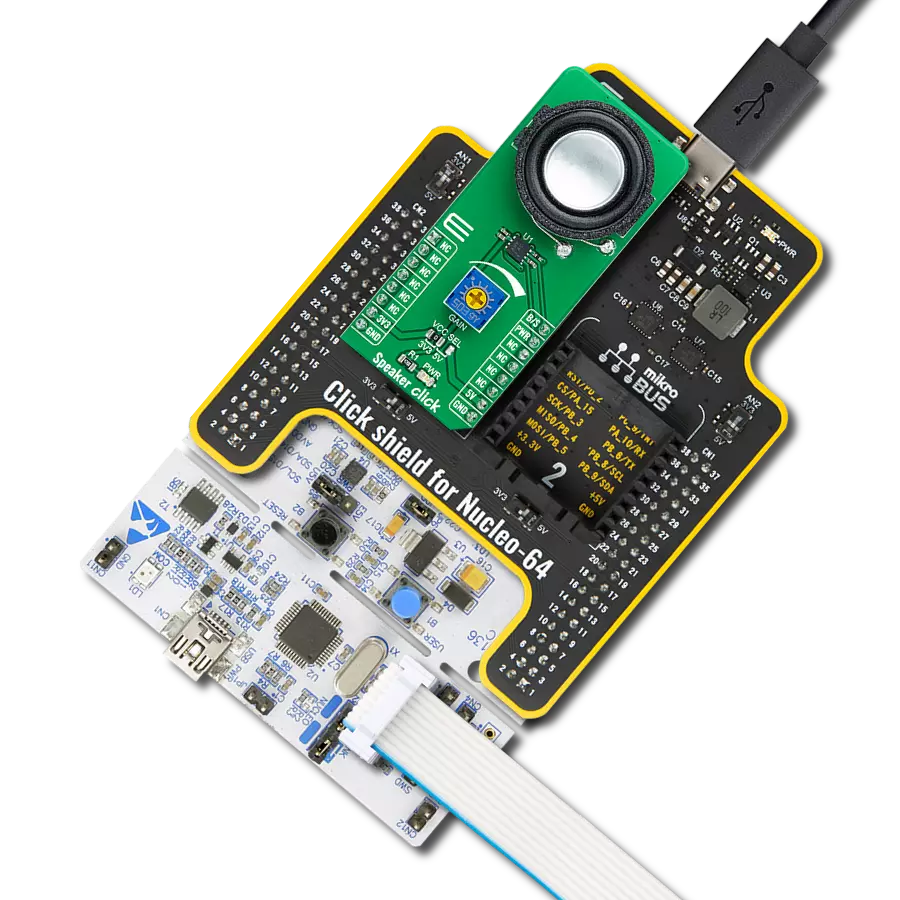 Host unforgettable parties with powerful audio, thanks to the MAX9717 and STM32L073RZ