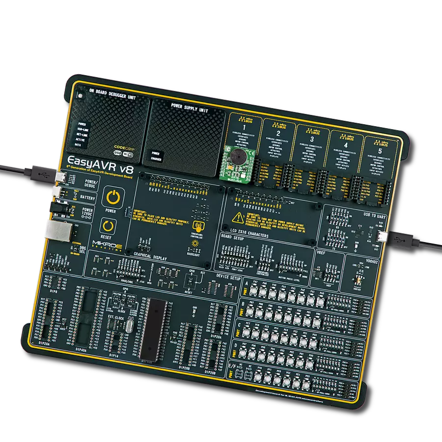BUZZ Click with EasyAVR v8