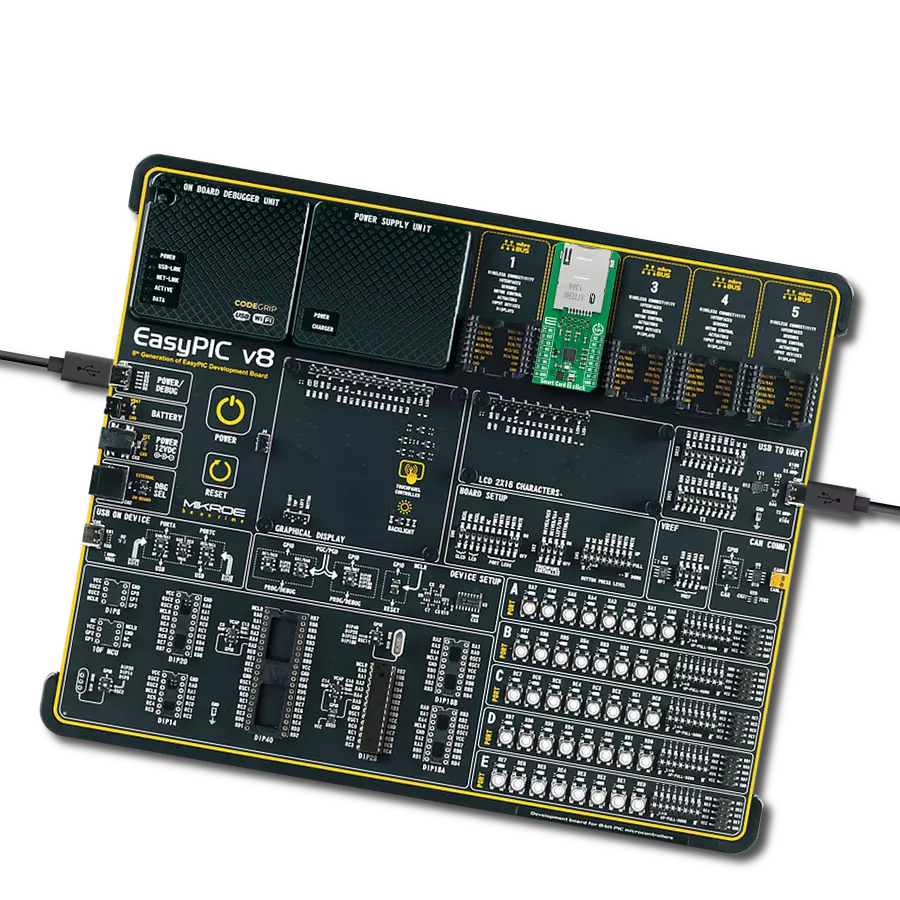 Process, move, and store information securely thanks to the SEC1210 and PIC18F25K42