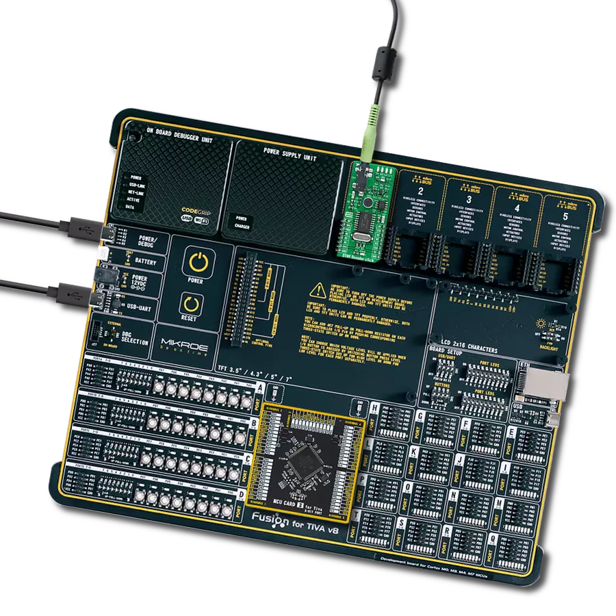 DTMF Decoder Click with Fusion for Tiva v8