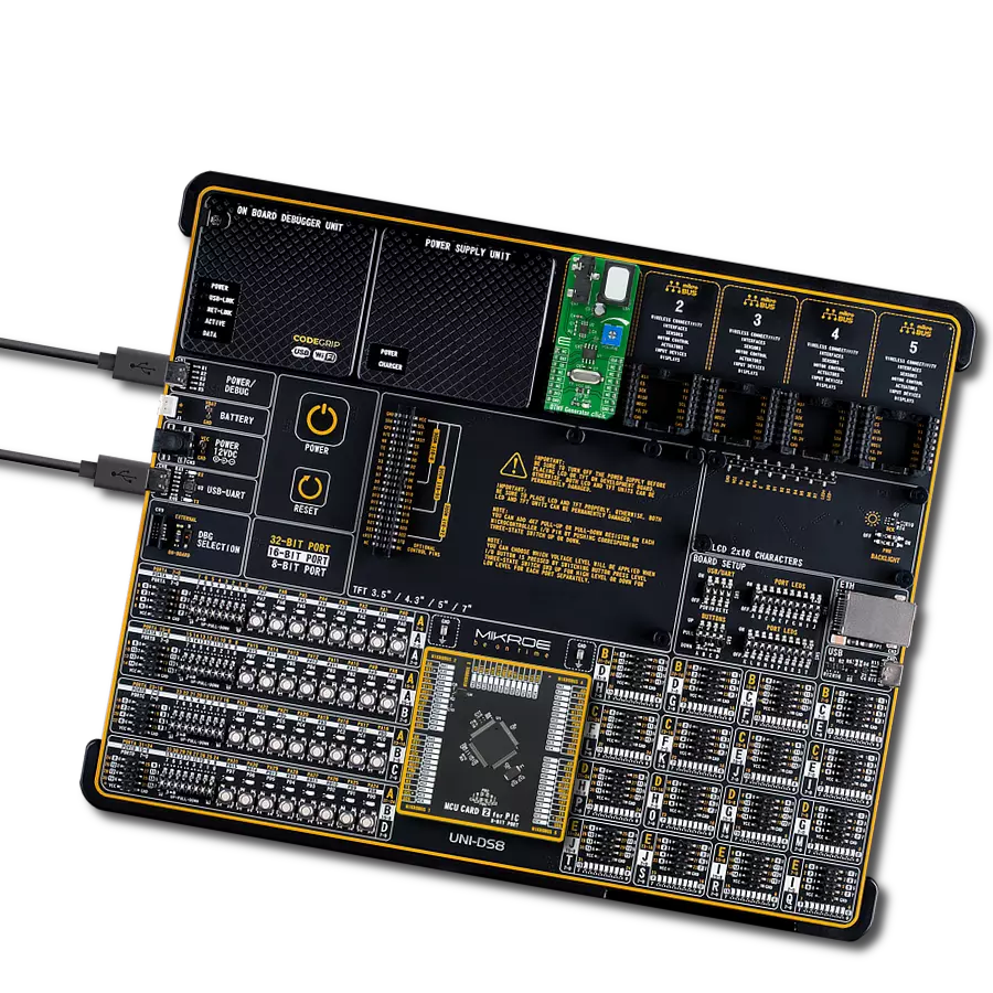 DTMF Generator Click with UNI-DS v8
