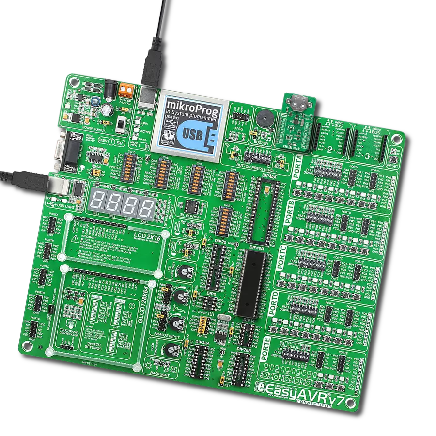 RTC 17 Click with EasyAVR v7