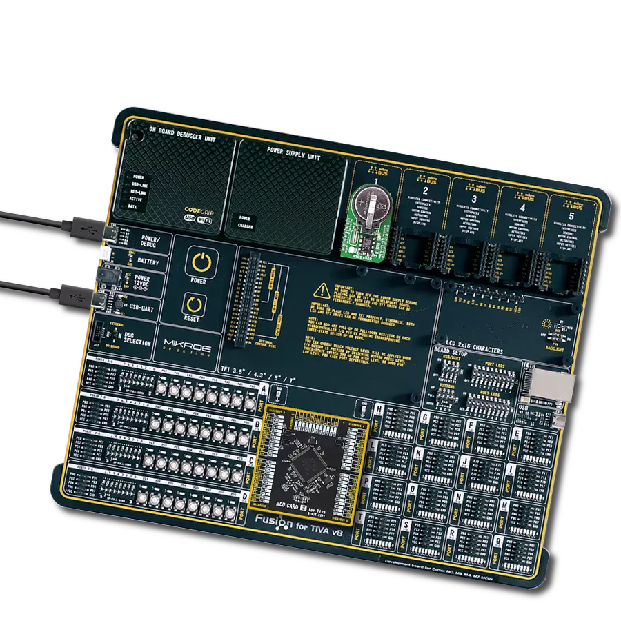 RTC 2 Click with Fusion for Tiva v8