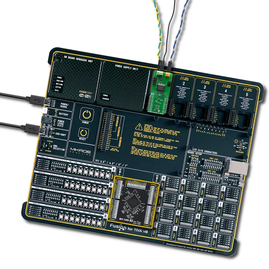 RS485 Isolator 2 Click with Fusion for Tiva v8