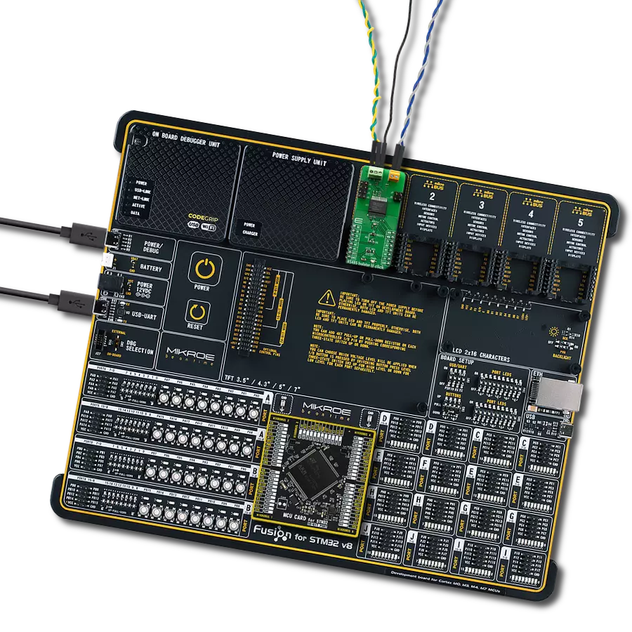 RS485 Isolator 2 Click with Fusion for STM32 v8